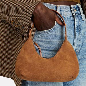 By Far Baby Amber Suede Bag